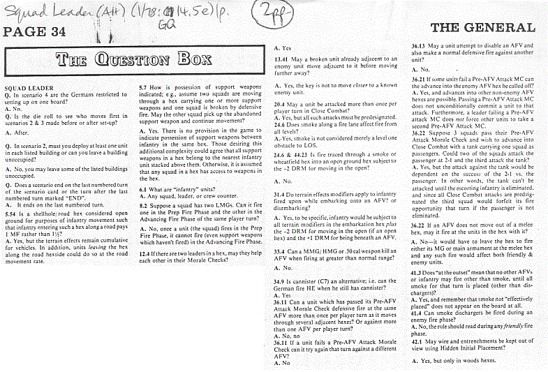 Grognard.com: Wargames by Title/Series/Publisher: S