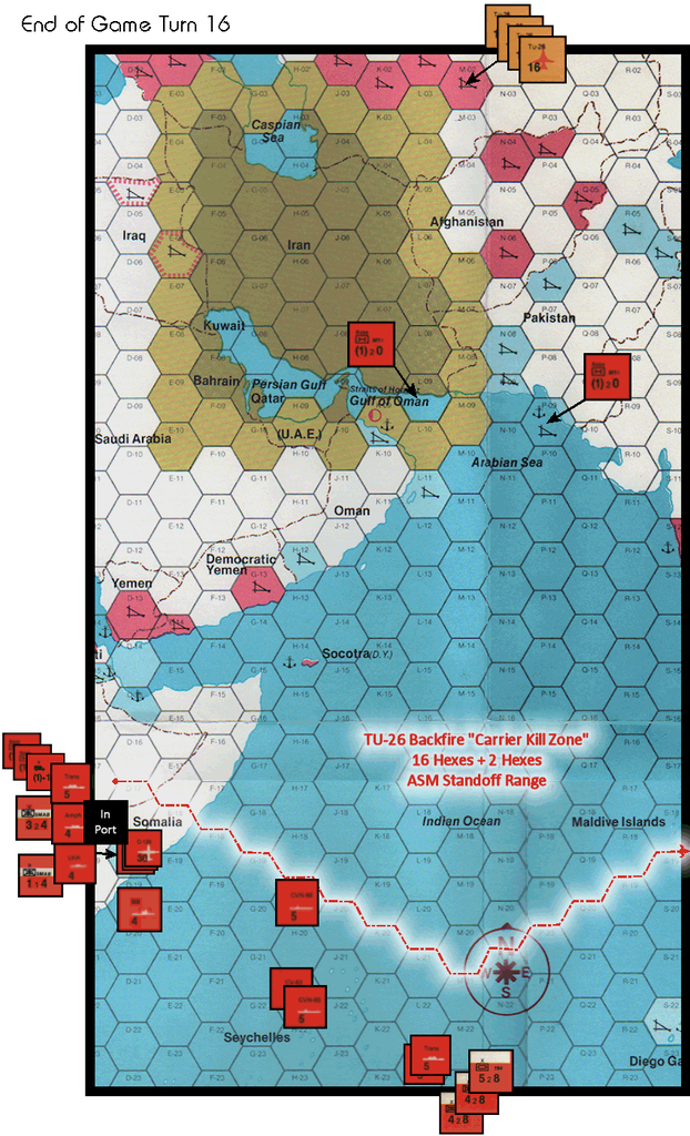 Gulf Strike - End of Game Turn 16