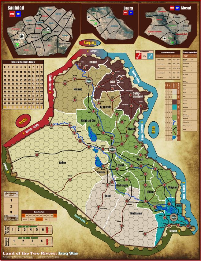Land of the Two Rivers - New Board Game Announcement