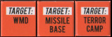 Target: Iran Wargame - Target counters