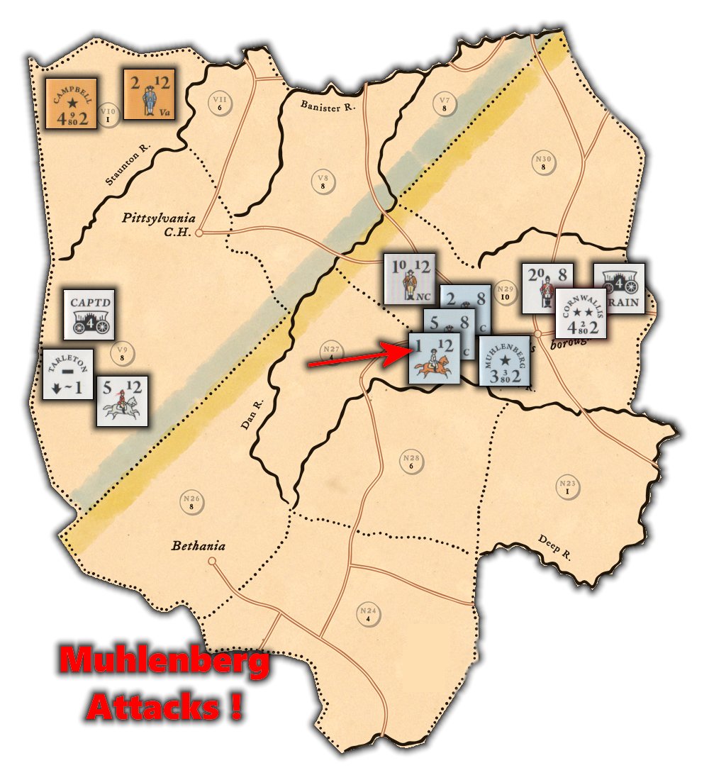 Tarleton's Quarter: Field Battle Example - Muhlenberg Attacks!