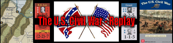 The U.S. Civil War - Board Game Replay