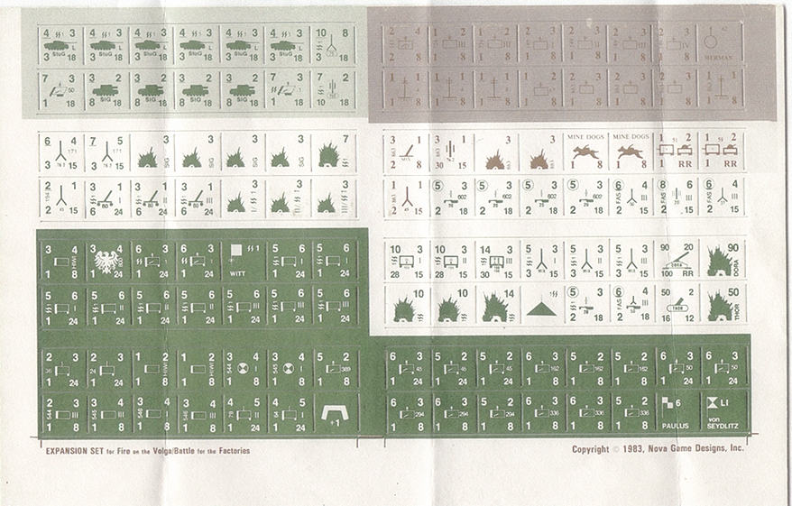 Battle of the Bulge S&T Variant Counters ’65